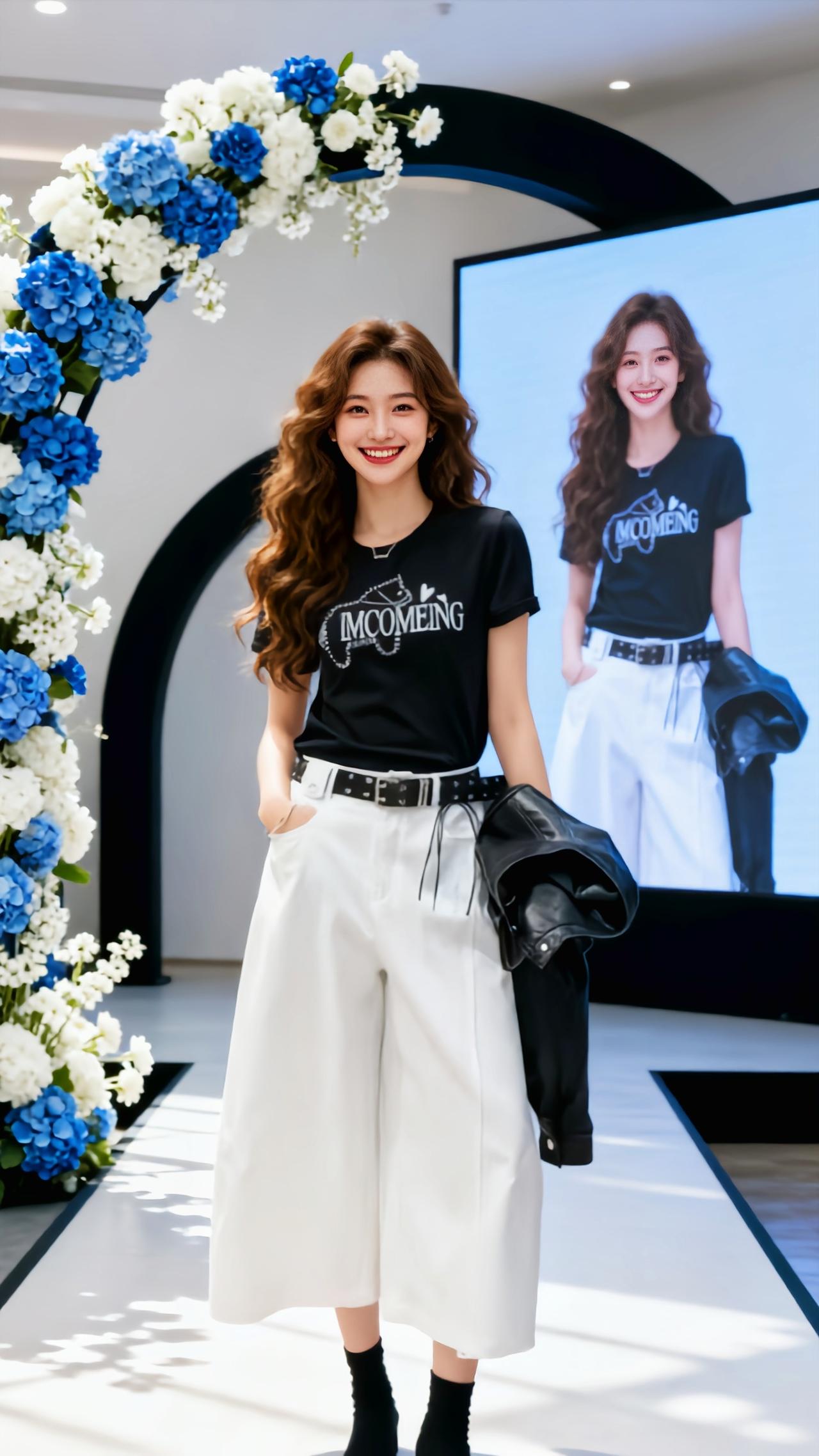 穿搭灵感制造机 杂志女孩印花短袖t恤 jessie时尚穿搭 2026春夏穿搭趋势
