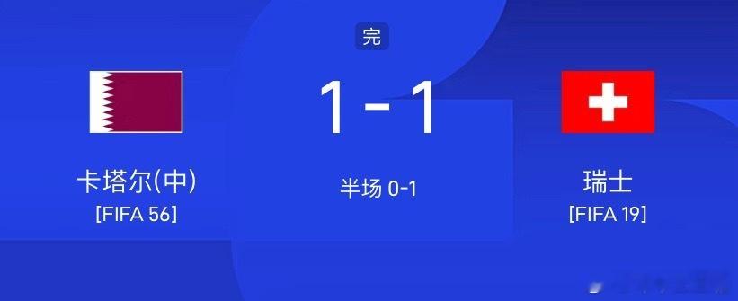 瑞士得势不得分啊！20多脚的射门转化不了进球只能说运气今天不在瑞士这边！巴西的豪