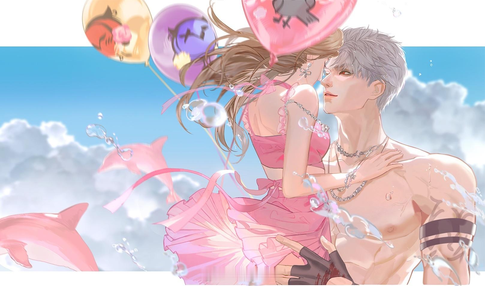 秦彻[超话]秦彻超话同人绘画大赛 夏日，海边，和你。 ​​​