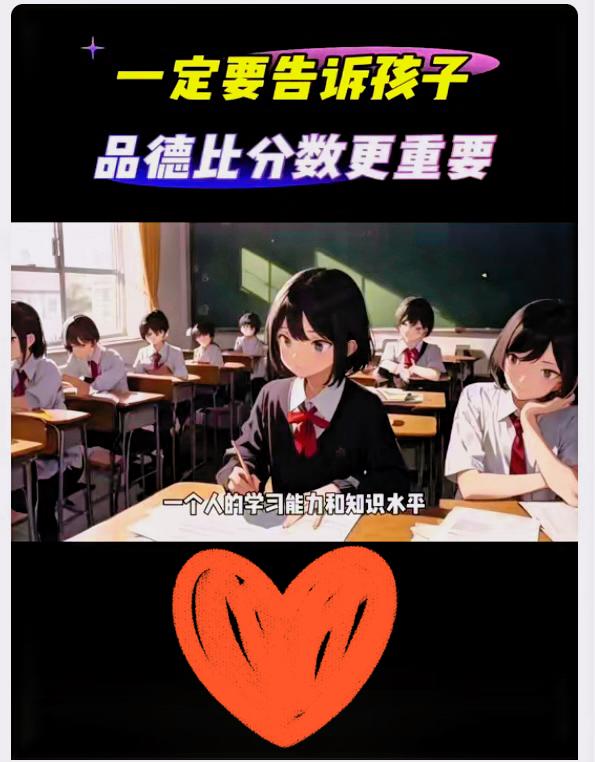 友友们

别再纠结成绩品德谁重要！

答案早藏在教育的本质里！

还在为“孩子成