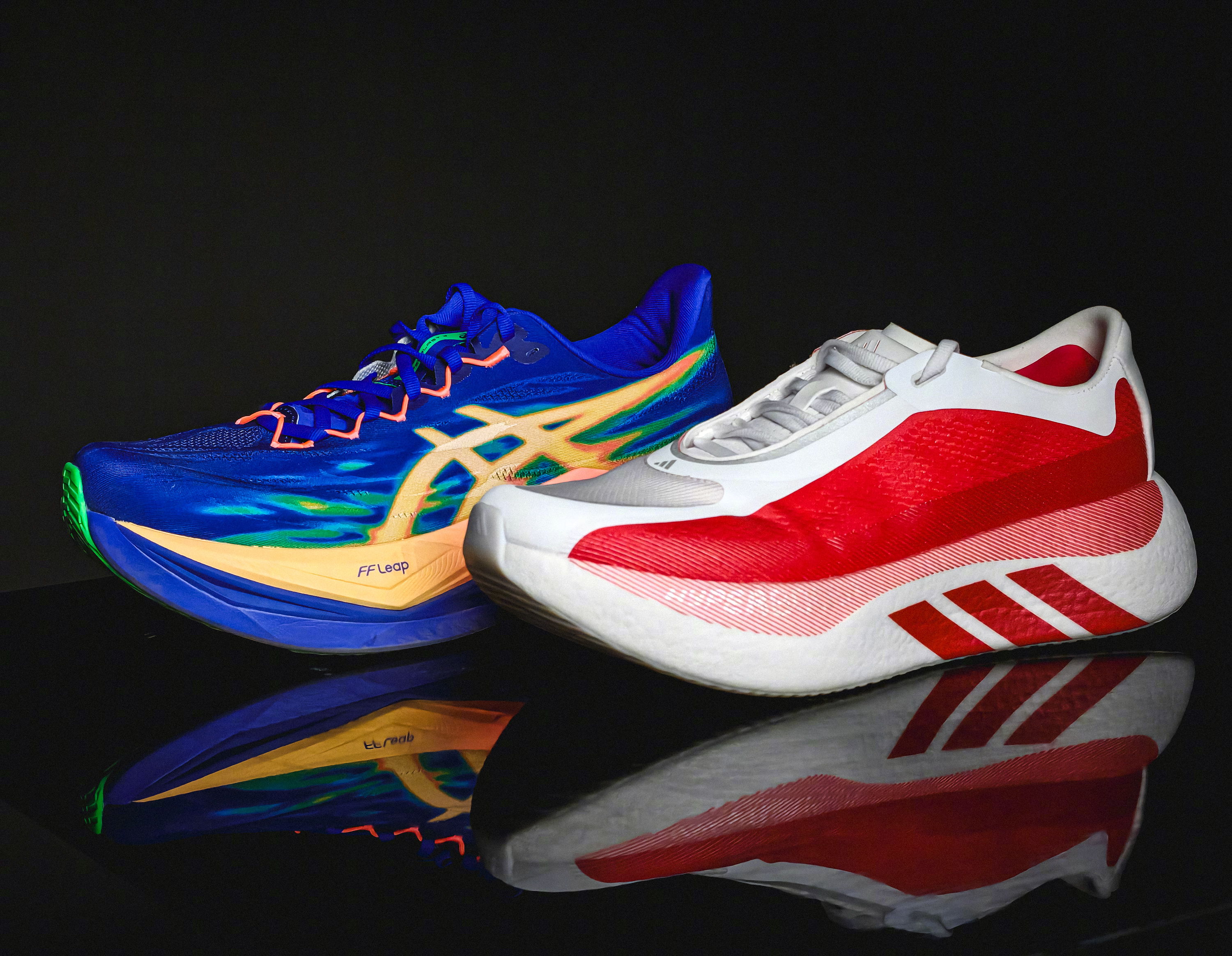 Hyperboost Edge vs Superblast 3无碳板竞速训练鞋横