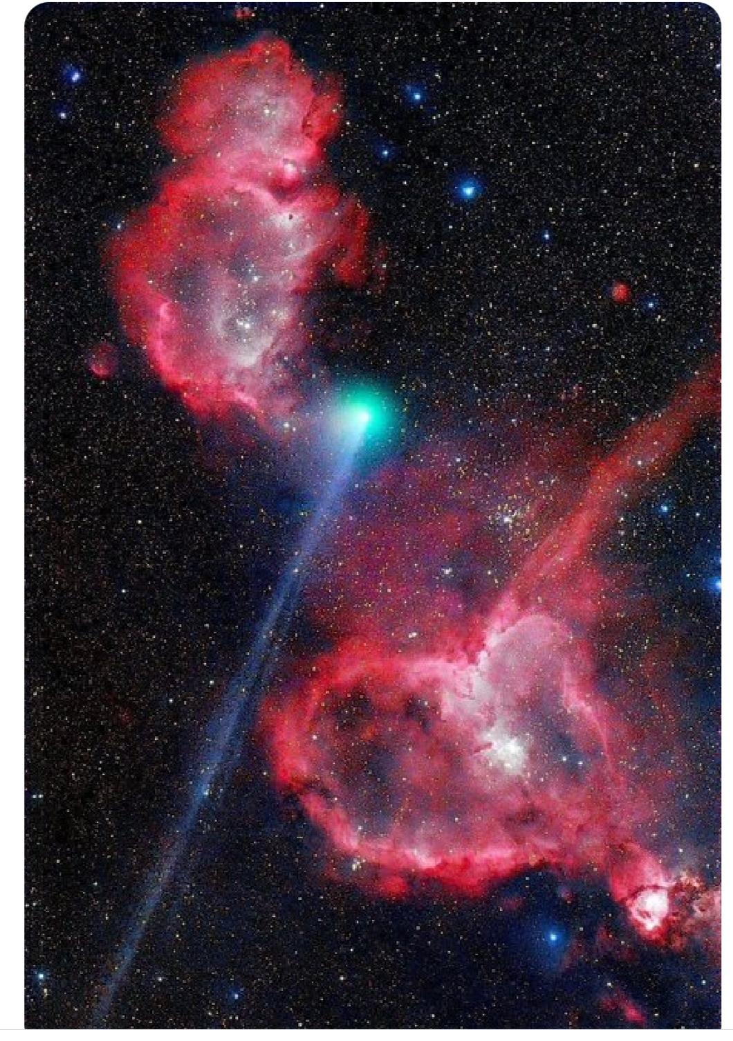 雅克彗星——心脏——灵魂星云！