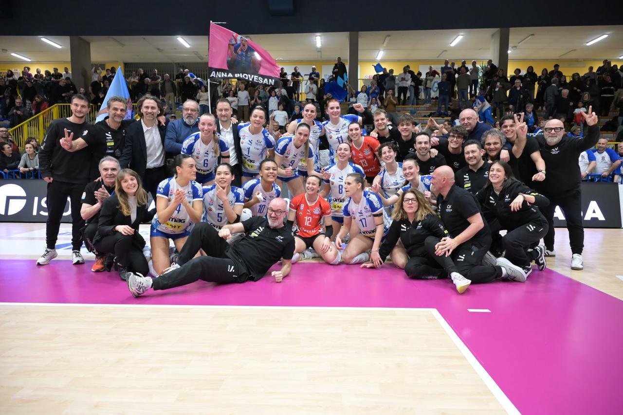 庄宇珊29分，圣乔瓦尼保级成功

2025-2026女排意甲常规赛最后一轮，圣乔