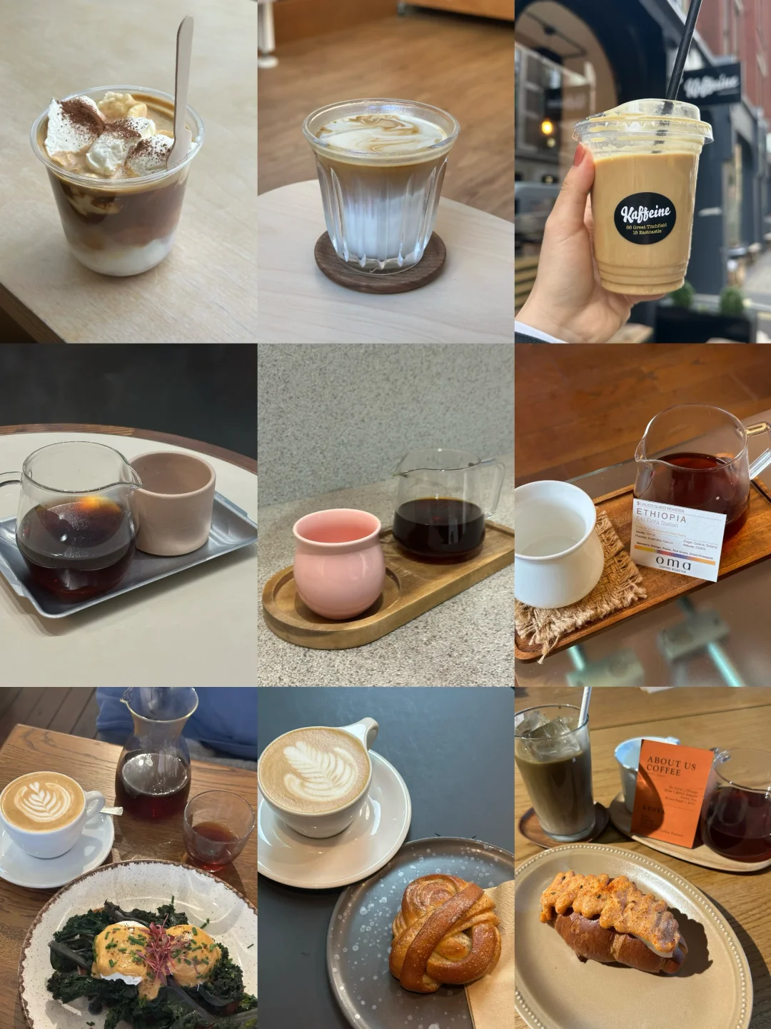伦敦｜关于一周喝了10家咖啡店☕️浅评一下