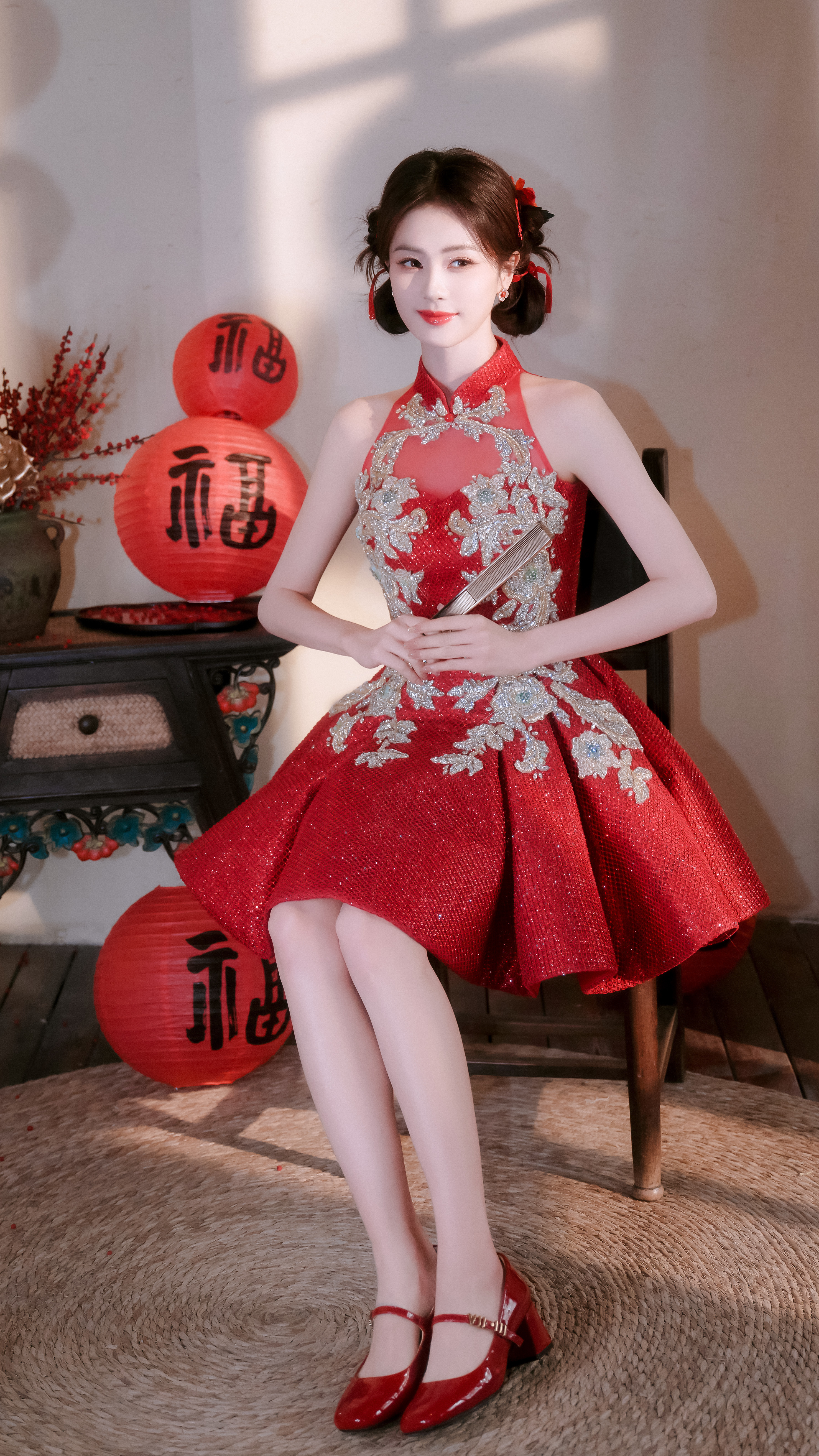 春晚看看我们春晚小福娃白鹿祝大家马年大吉 2026幸福平安🧧 