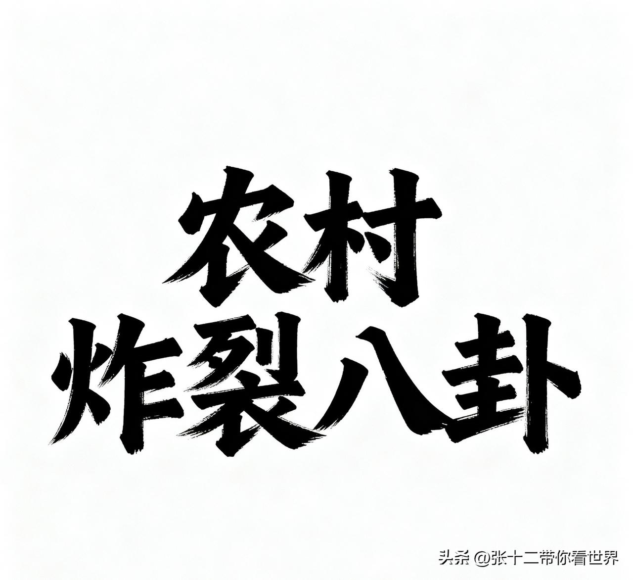 我们那有个疯子母胎单身40年，突然有一天告诉他嫂子他取了媳妇，他嫂子跑去他家一看