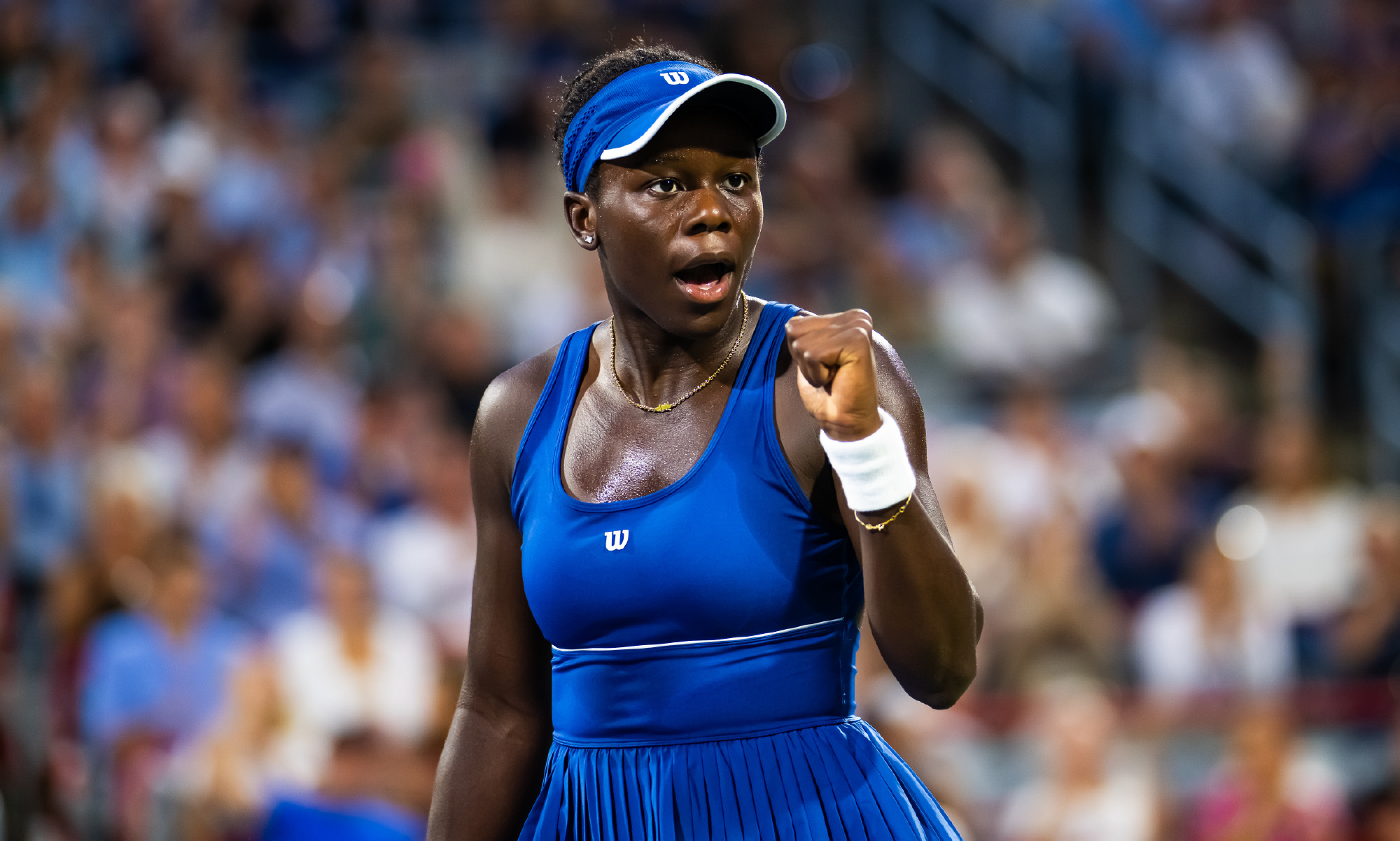 姆博科首进WTA1000赛四强！WTA1000蒙特利尔站1/4决赛，本土小将姆博