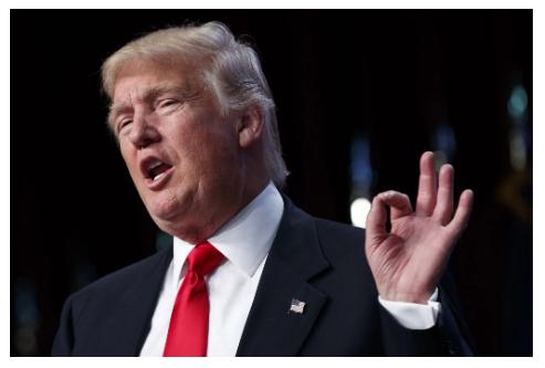 唐纳德·特朗普，现任美国总统，个人财富暴涨，排名从上一年的第1384位跃升至第4