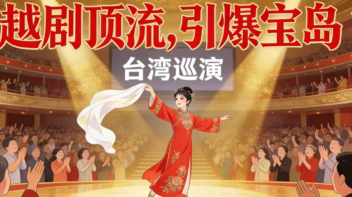 越剧“顶流”陈丽君引爆宝岛！台湾巡演一票难求，五场演出数分钟售罄，谢幕掌声长达十