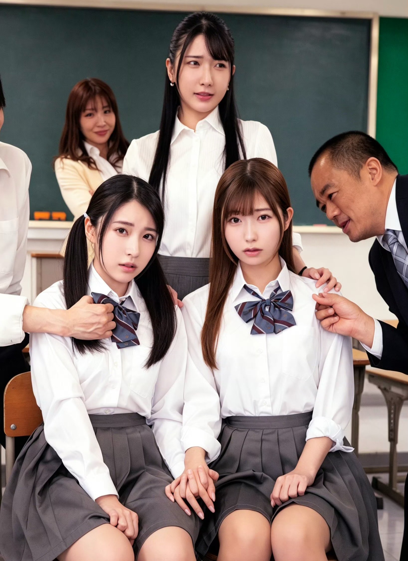 恶魔学院、、扮演坏班主任是宫西光！