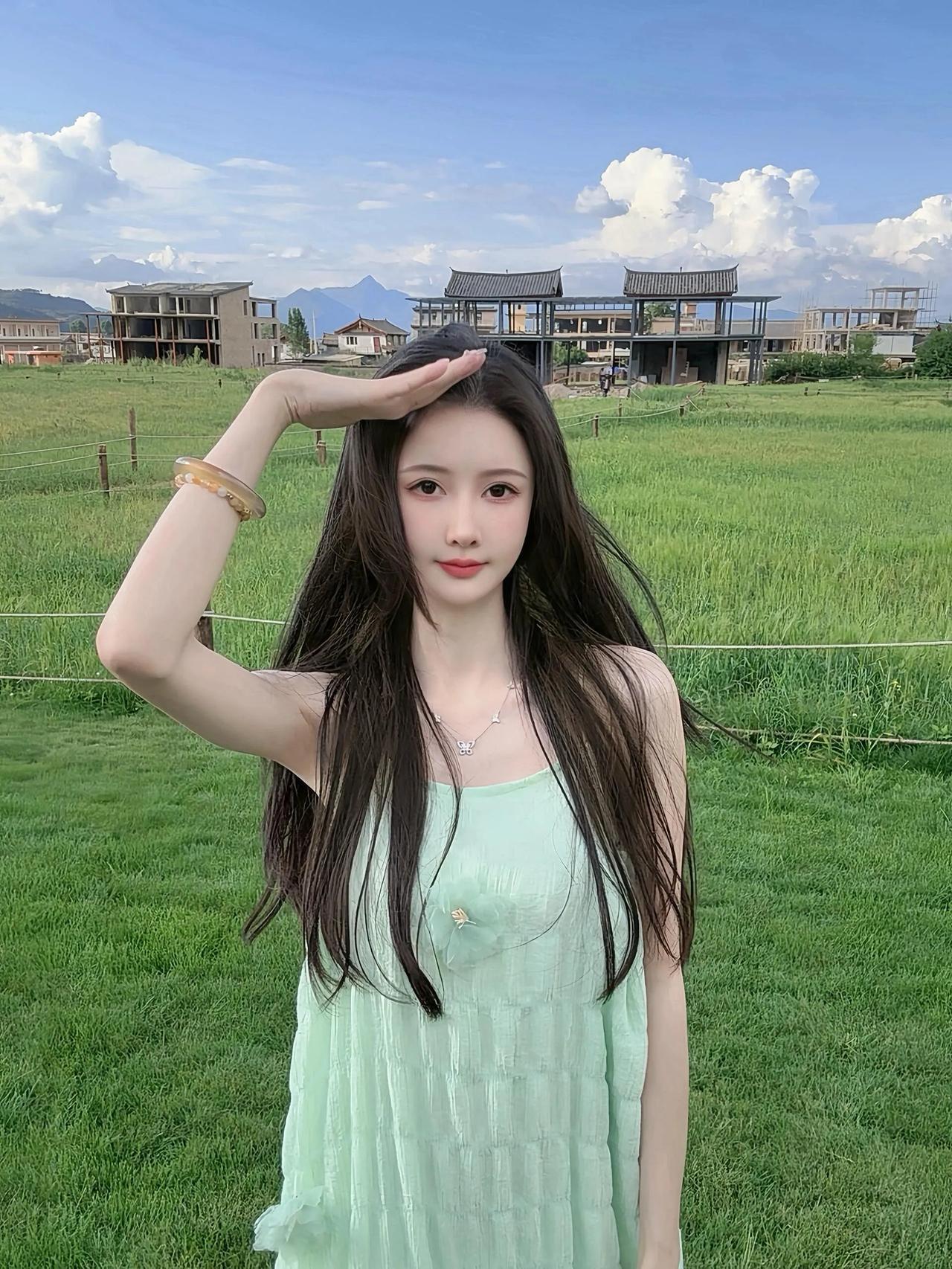 夏日清新少女