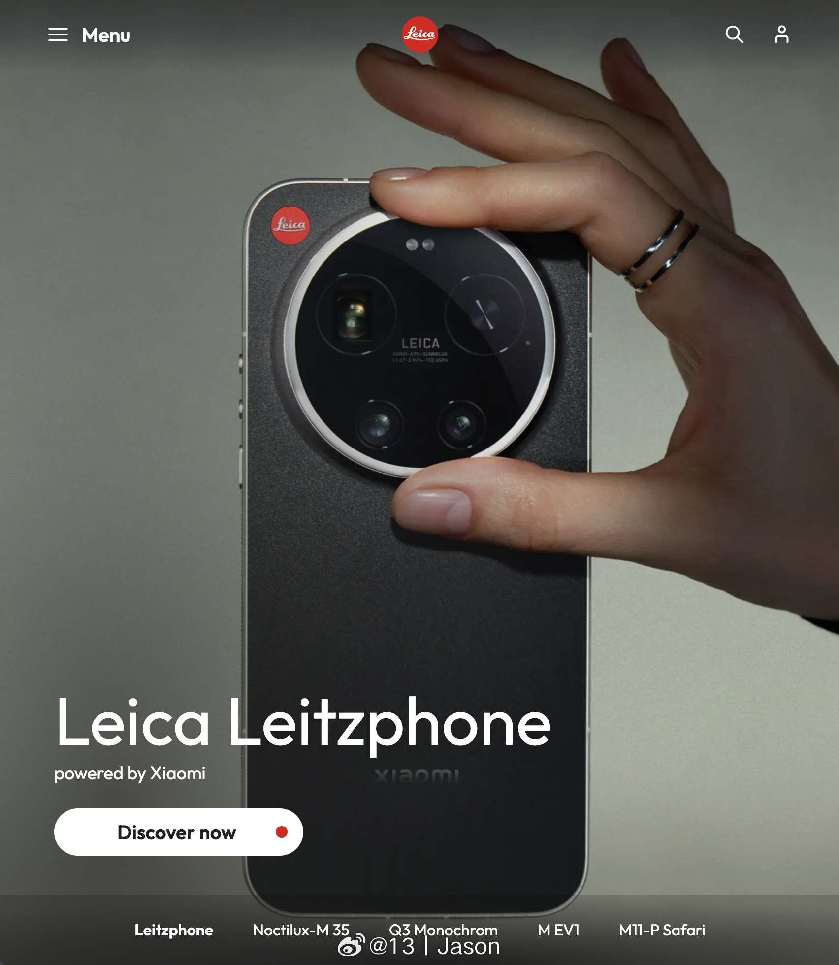 小米17Ultra 徕卡版，正式登陆徕卡官网，真正成为「徕卡手机」了。 