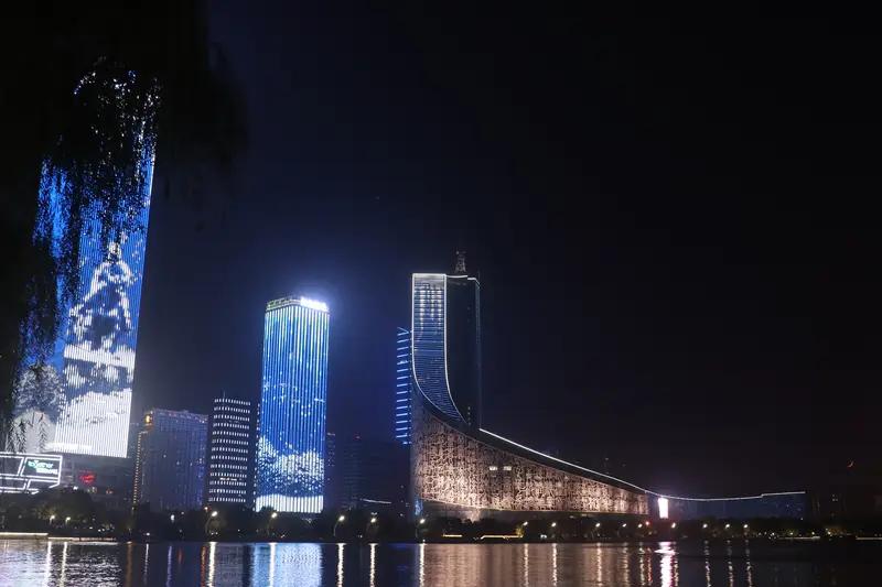 合肥22580架无人机表演超厉害，直接刷新了吉尼斯世界纪录！2026年2月3日晚