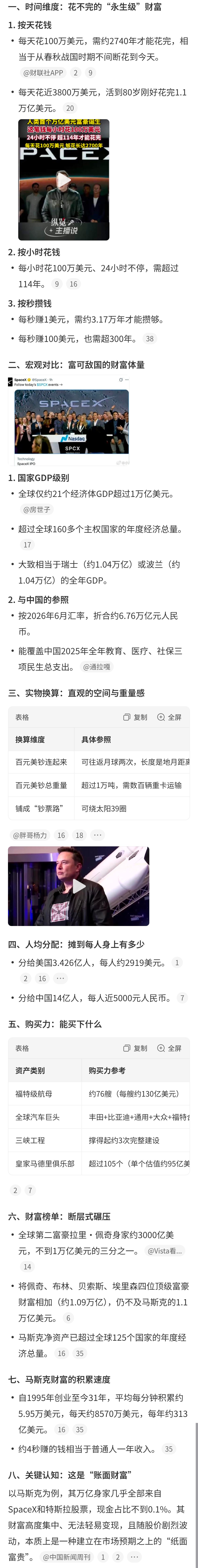1万亿美元啥概念SpaceX上市首日大涨29%，马斯克总身价约1.17万亿，44