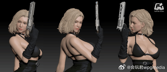 《生化危机9》格蕾丝和雪莉黑丝性感成人手办公布国内 Fine Nib Studi