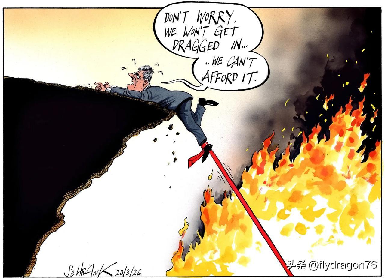 “别担心。我们不会被卷入这场纷争的……我们绝不能让那种事发生。”

《泰晤士报》