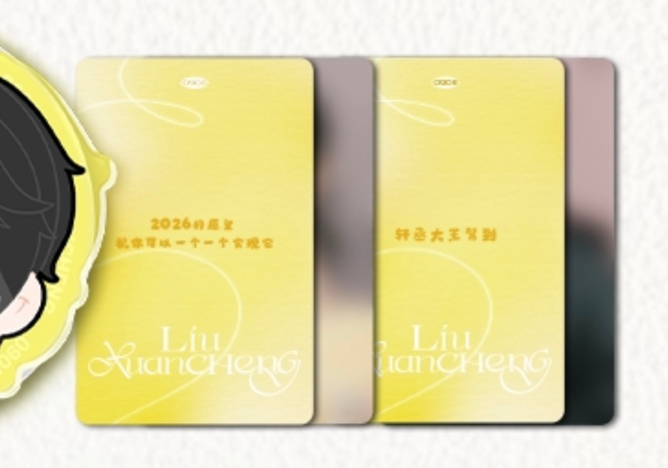 展丞  “我会拉着你手 一个一个实现它”“2026的愿望 祝你可以一个一个实现它