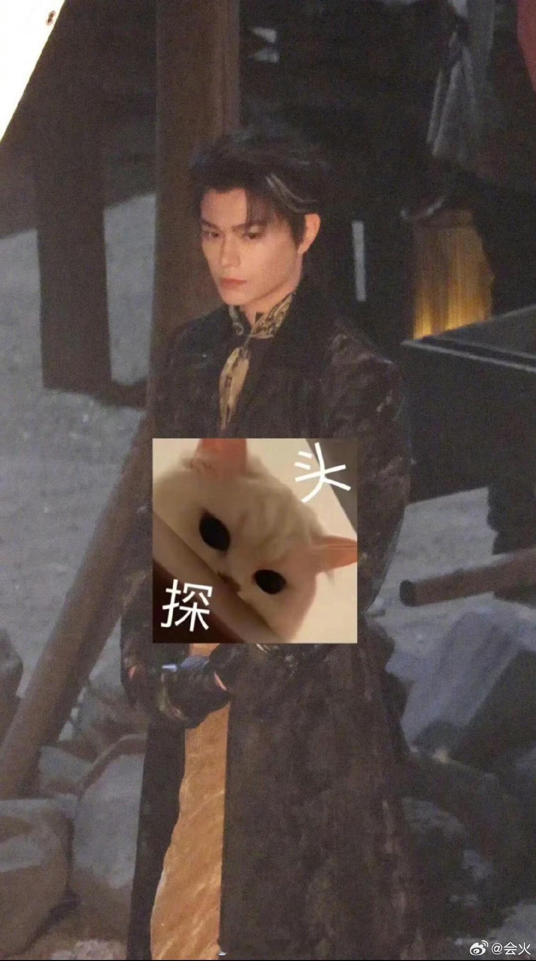 【丁禹兮】 丁禹兮银发挑染造型路透 大家不要放过这个张海虾啊！ 