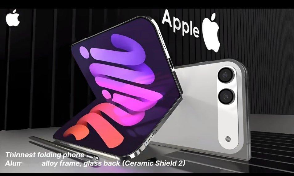 折叠屏iPhone明年亮相苹果跟在华为和荣耀后面出折叠屏，甚至晚了几年才跟进，一