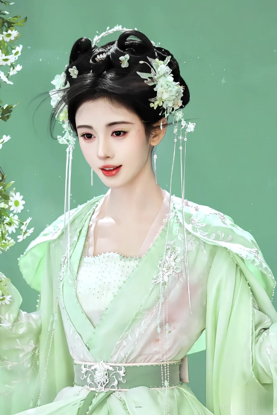 鞠婧祎花仙限定 瞧瞧 这是谁家的小花仙呀～ 