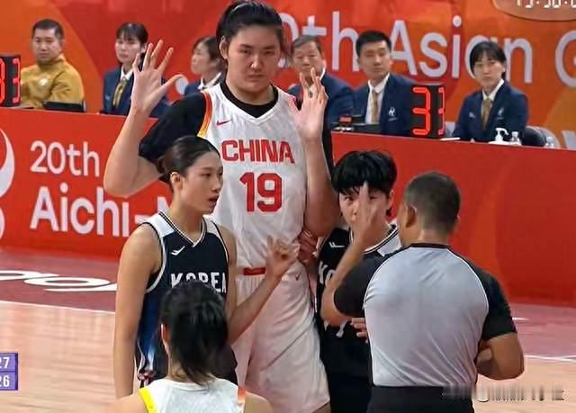 三分球13中0，中国女篮80-85不敌韩国无缘决赛，张子宇空砍22+7
