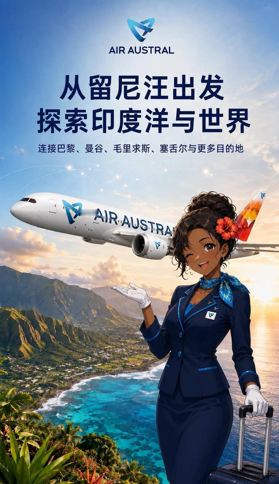 🇫🇷🇷🇪 Air Austral
Air Austral 是一家法国航空