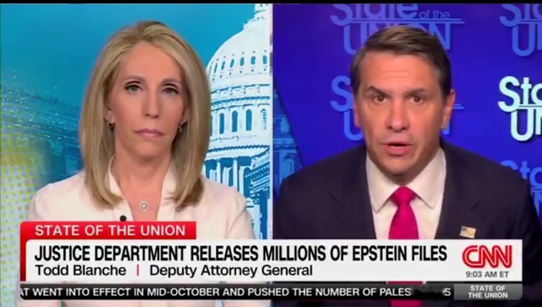 新闻快讯——美国司法部副部长托德·布兰切：“美国司法部、联邦调查局、国土安全部—