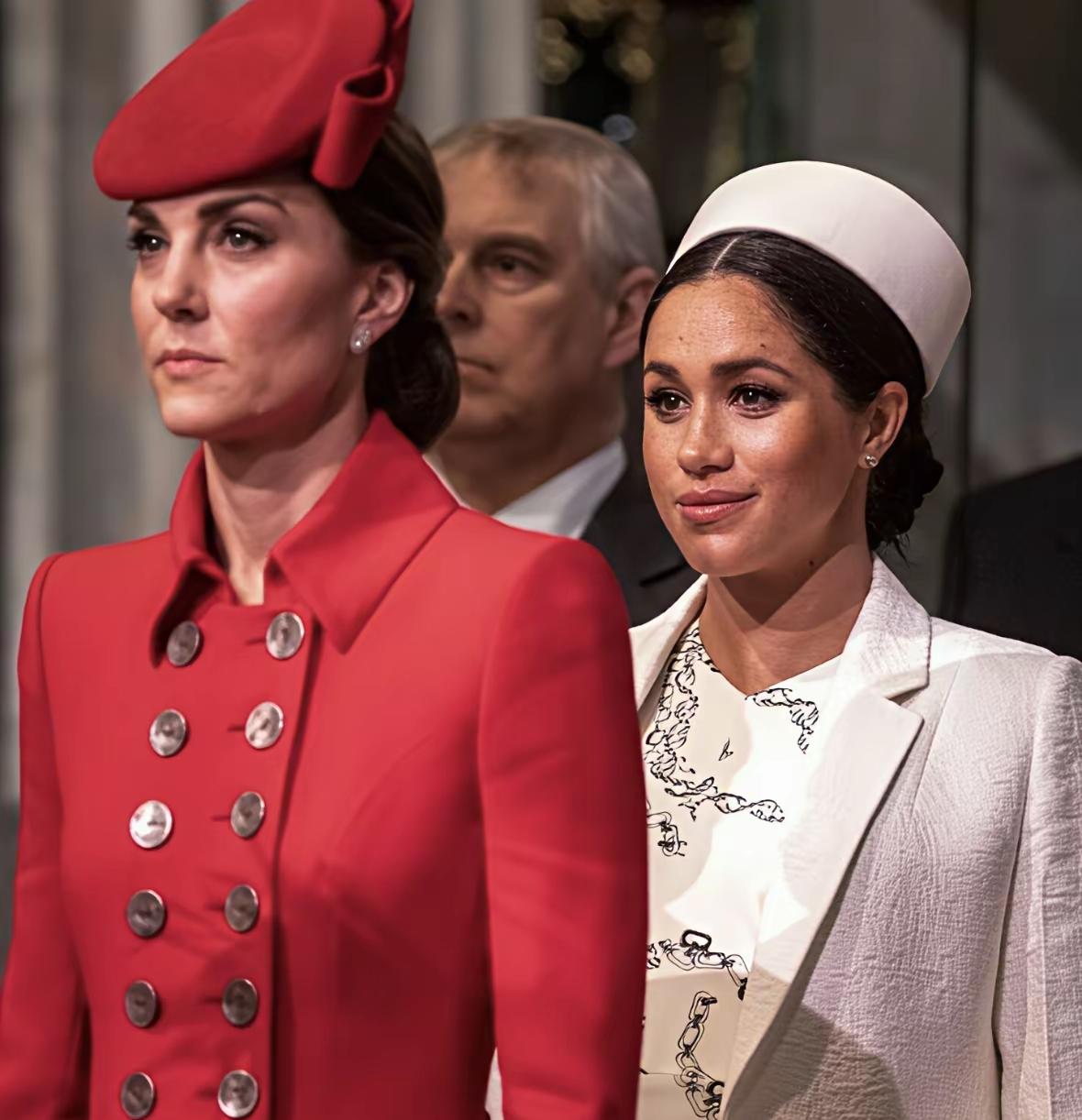 王妃与王妃，终究是有区别的？
为何？身份和责任不同！
凯特与梅根，不正是如此吗？