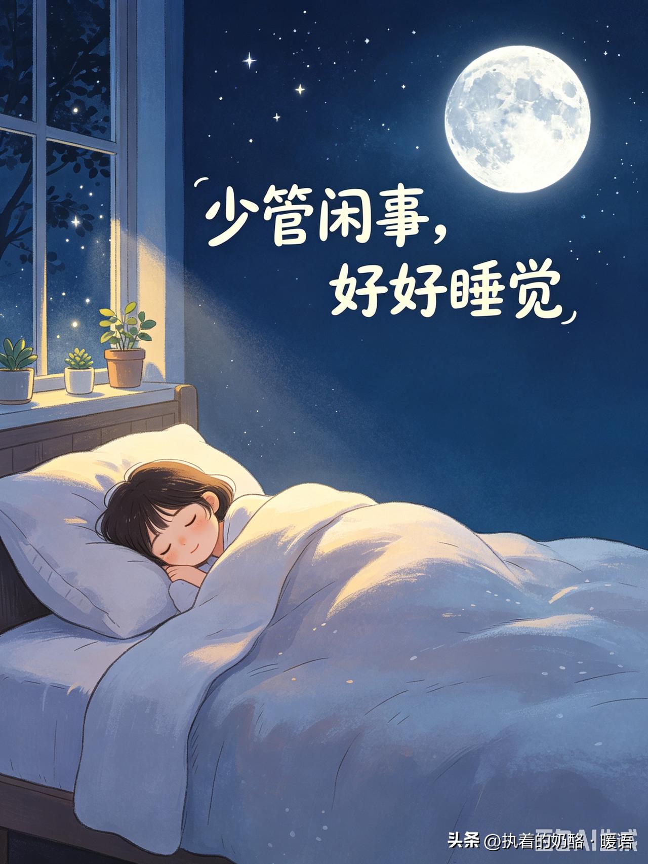 宁静的夜晚，月光洒进窗，少管闲事，好好睡觉。🌙💤暖阳下的卧室 治愈感房间