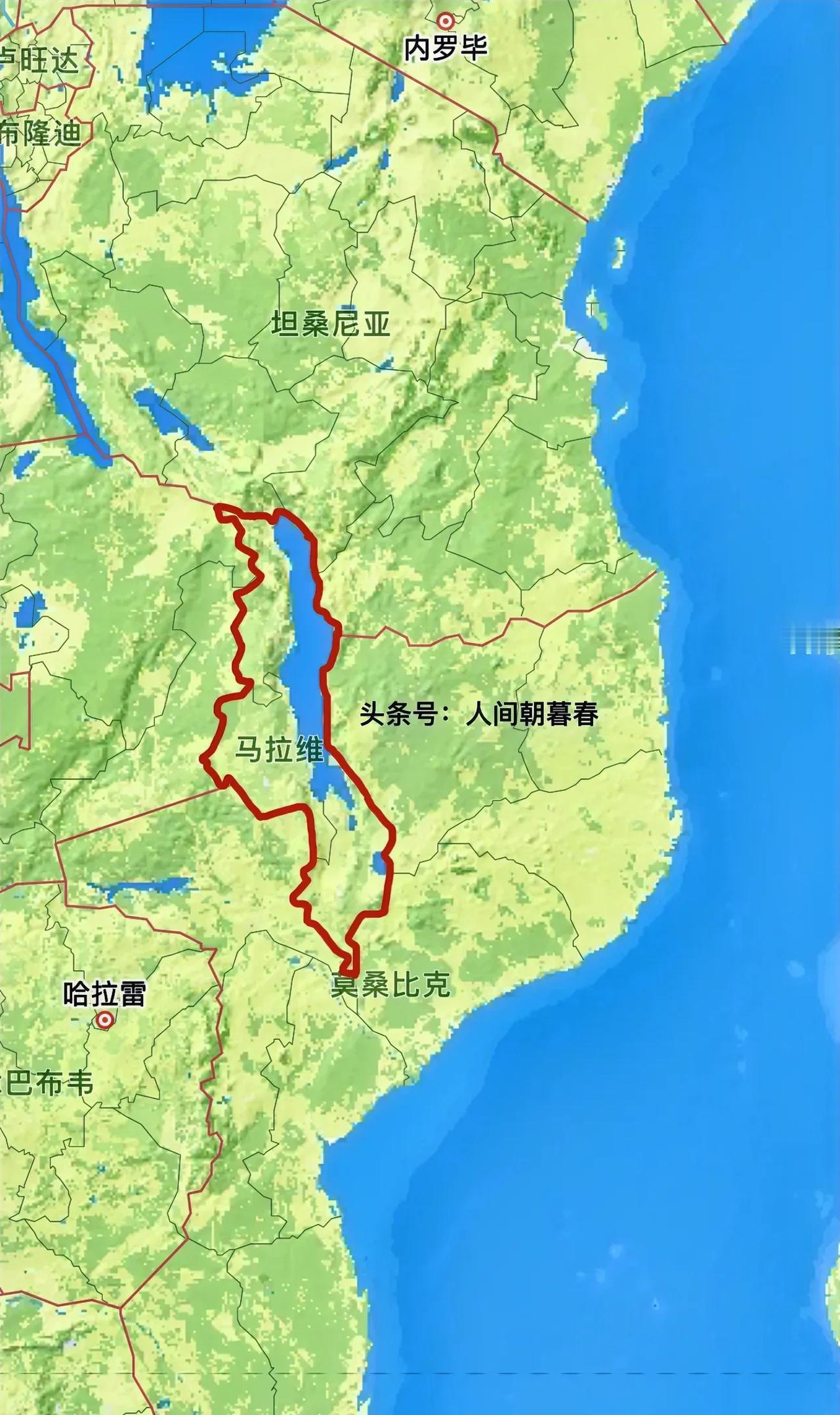 非洲三大湖之
                        ——马拉维湖

马