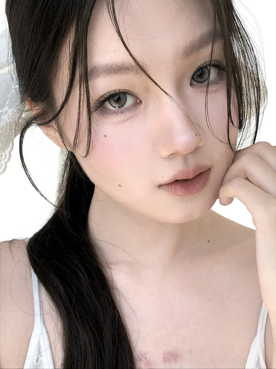 清冷钓系妆