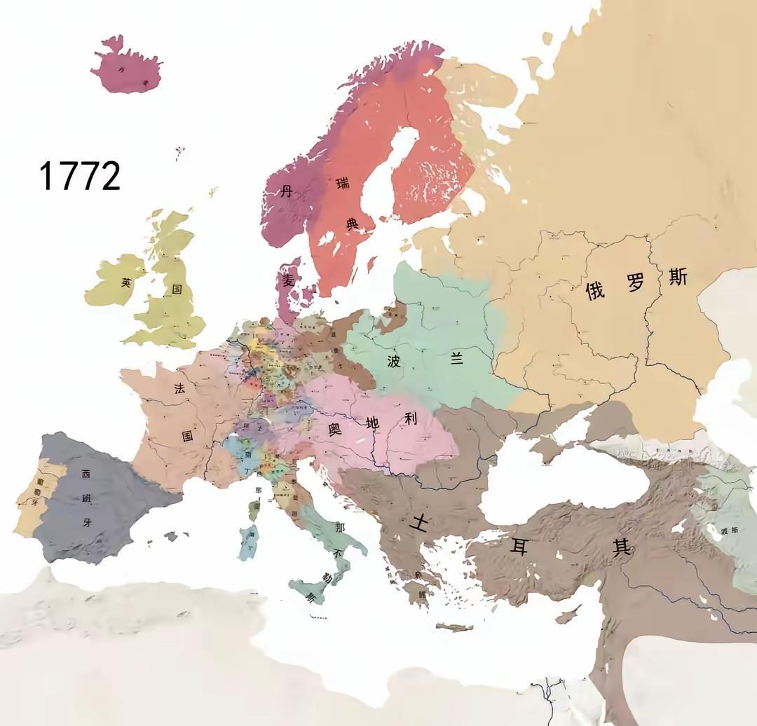 如果有人觉得我国四周强邻环峙(包括驻亚太美军)，地缘政治条件不利，那请看看18世