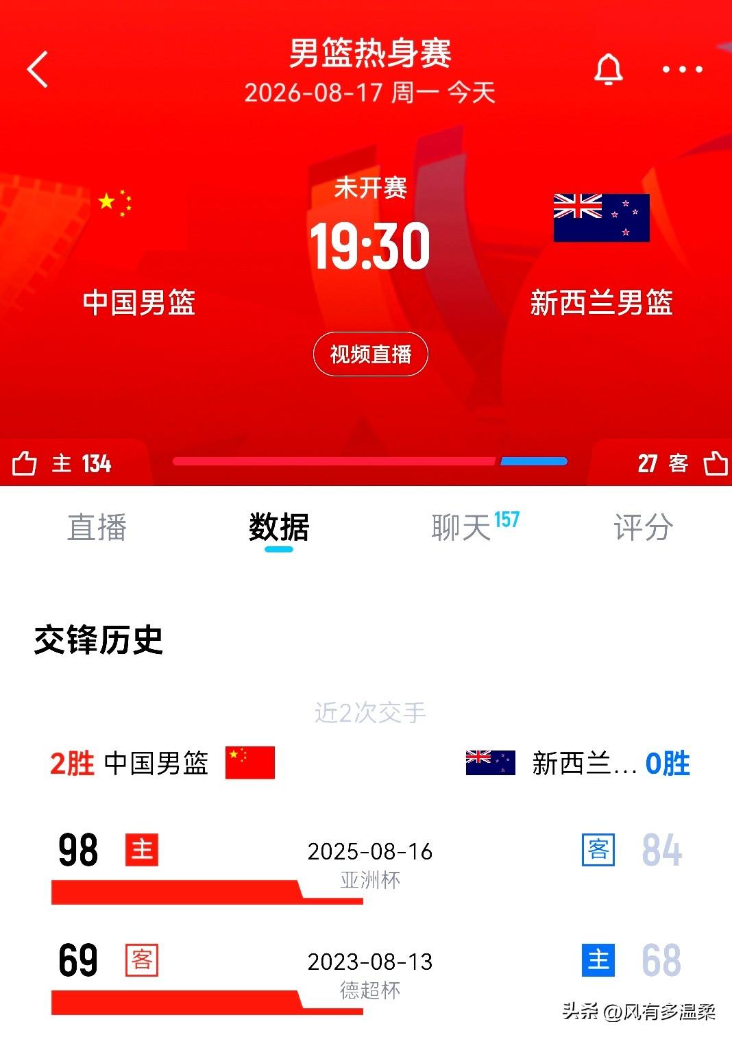 中国男篮热身赛收官之战
一—中国男篮对阵新西兰热身赛之我见
 
今晚对阵新西兰，