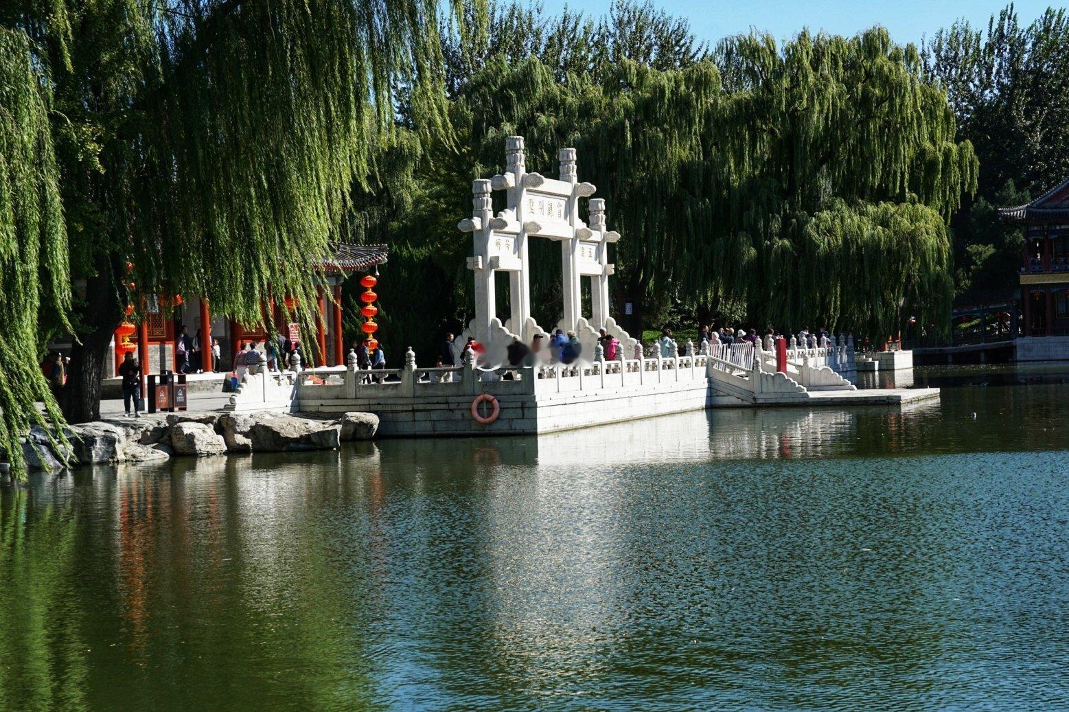 国庆节逛北京大观园摄影​​​