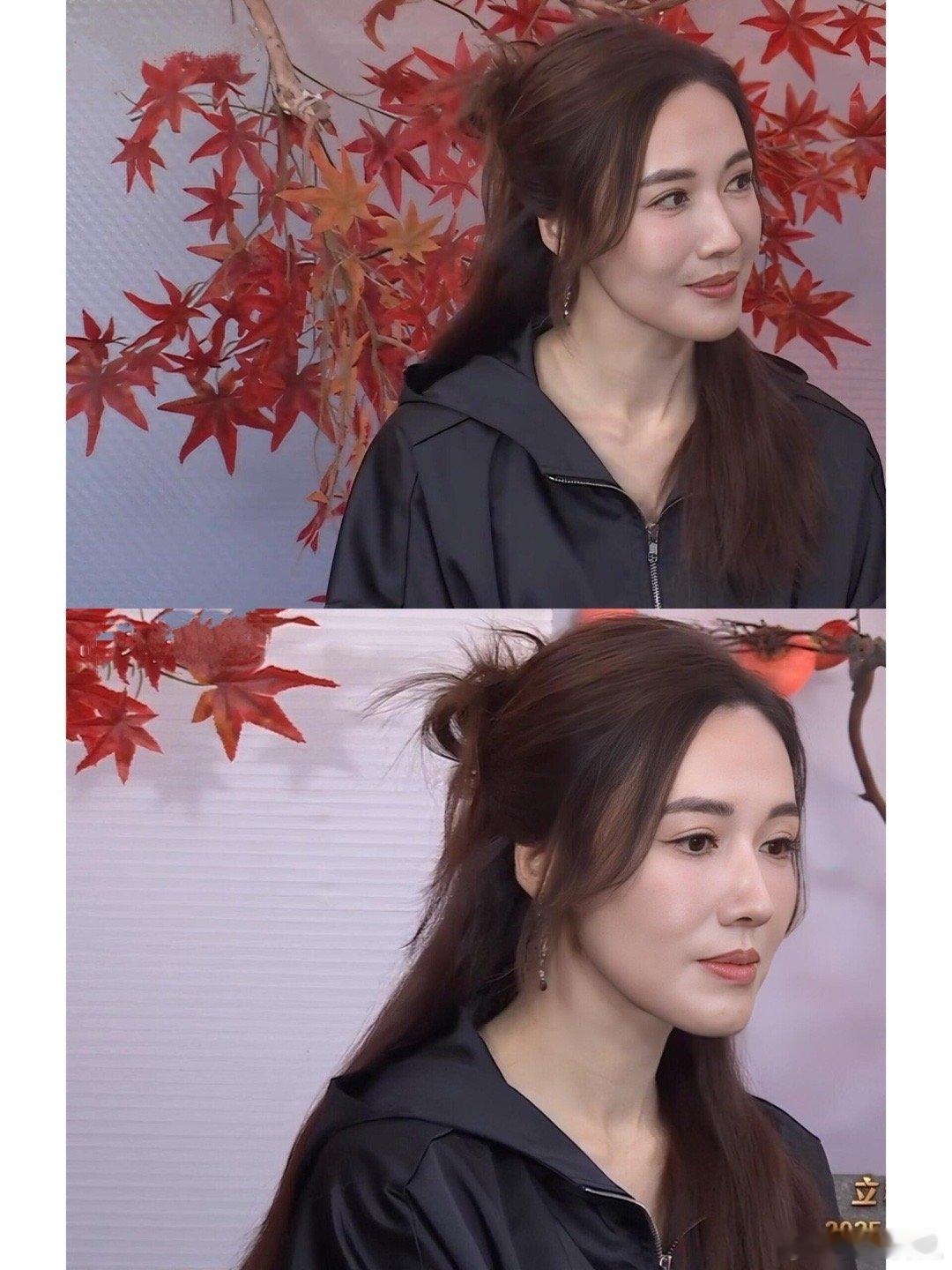 无美颜无滤镜都能美成这样，李施嬅状态很绝，TVB自制都没有滤镜，艺人颜值无落差[