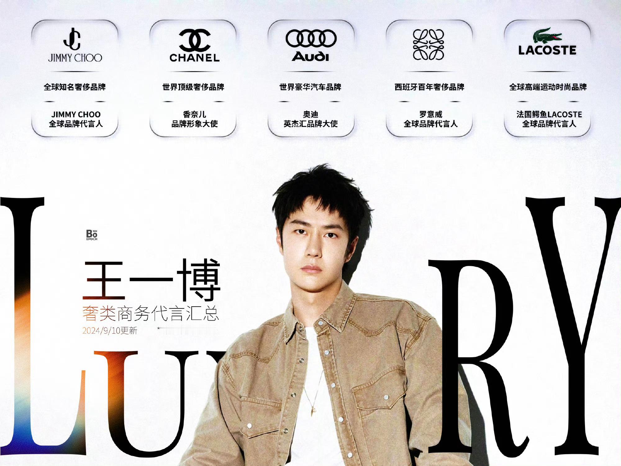 王一博十周年快乐 ​​​