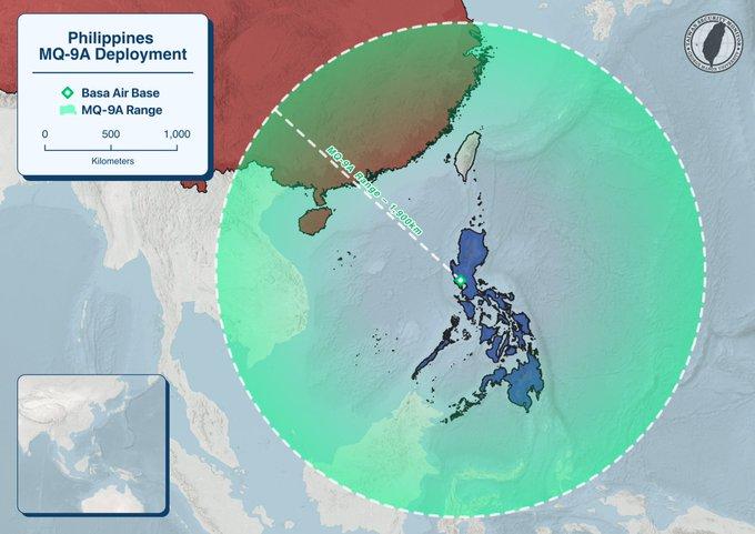 根据网络消息，美国海军陆战队自 2024 年起临时派遣一支 MQ-9A 无人机部