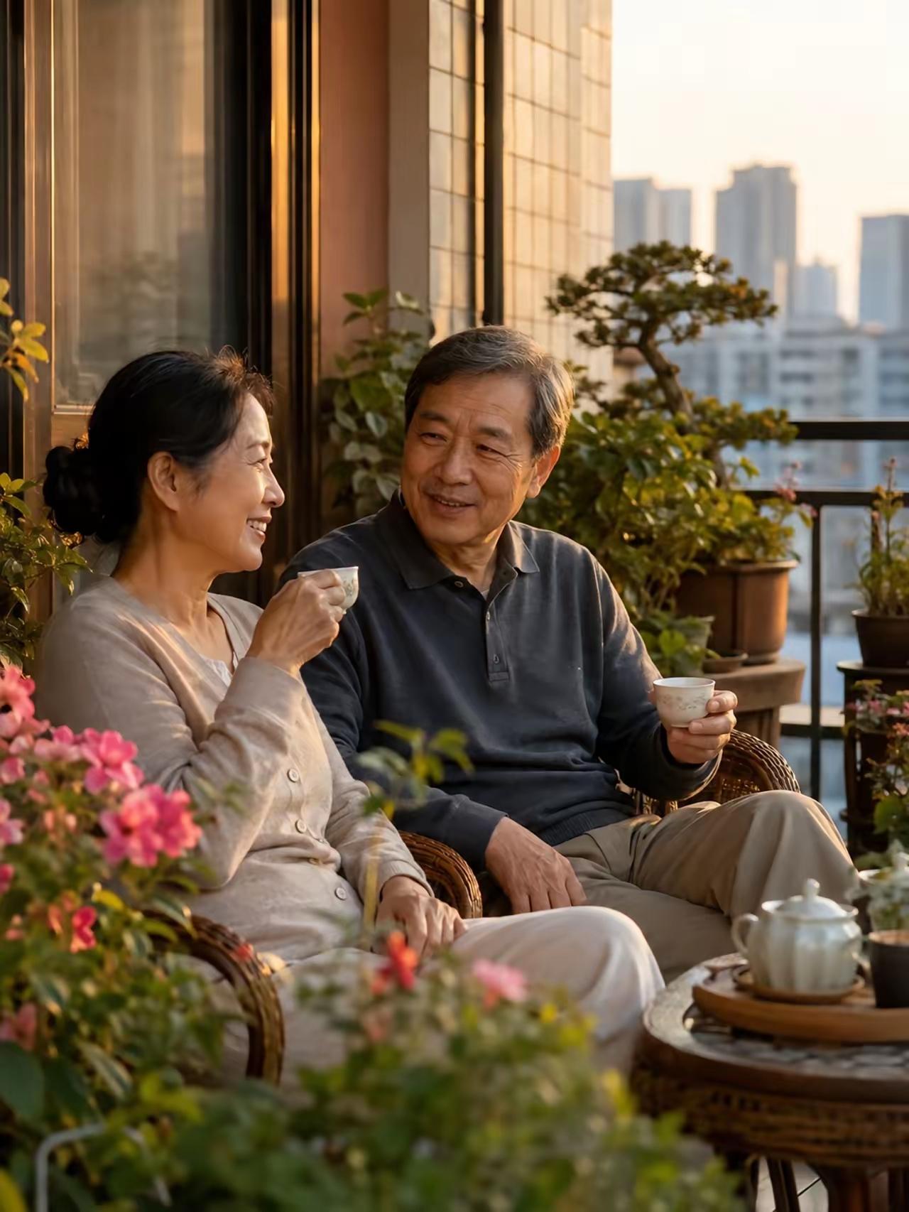 晚年最舒服的夫妻关系，记住这十个“一点”
 
1. 话少一点：安静相伴，不必刻意