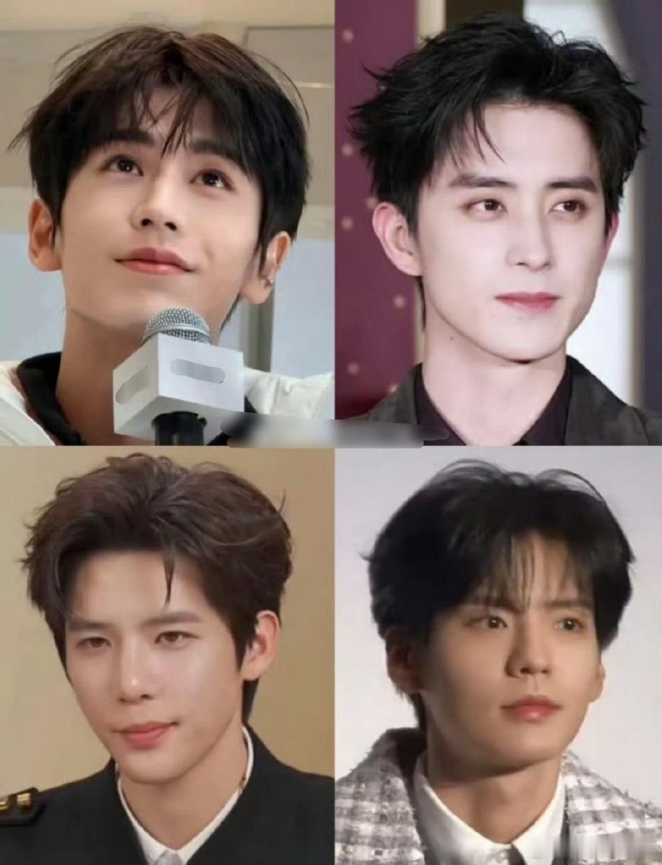 张凌赫、敖瑞鹏、王安宇、毕雯珺线下怼脸拍谁赢了 