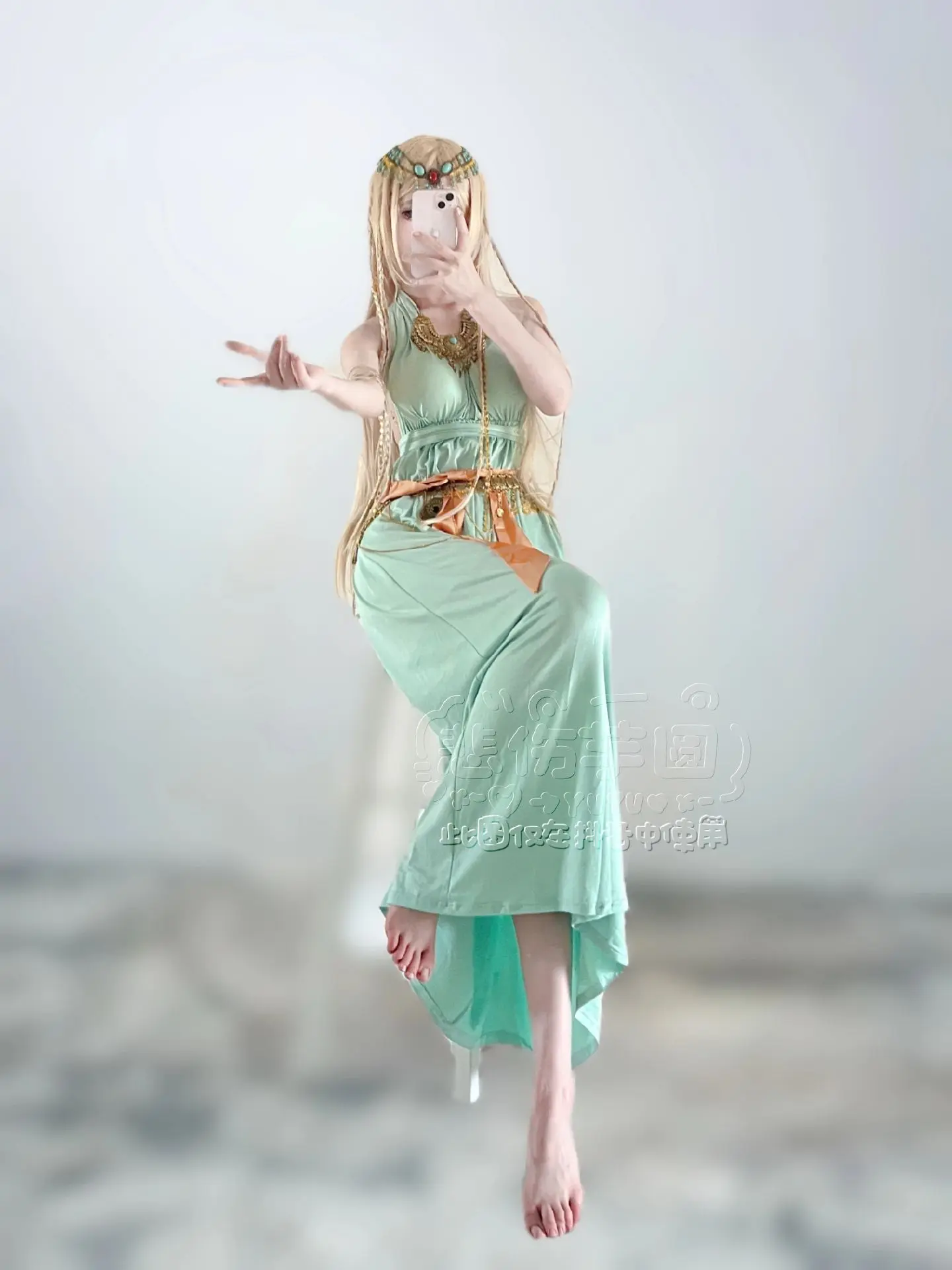 cosplay cos 法老的宠妃 艾薇 砂与海之歌