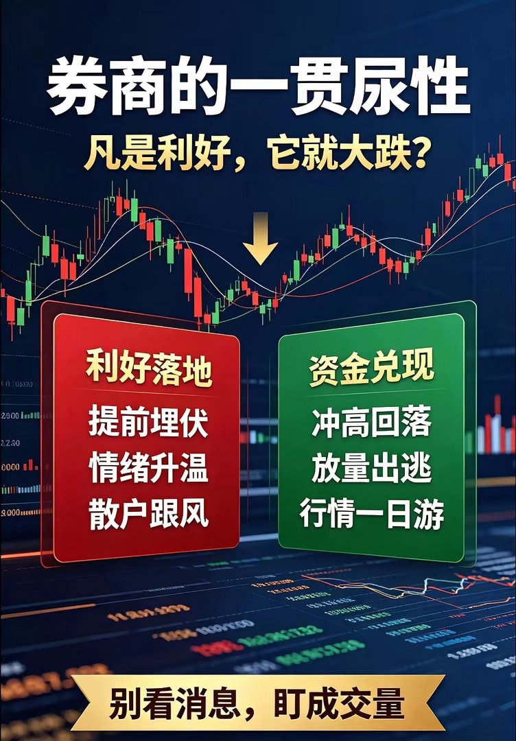 按照一贯的券商尿性，凡是利好，它就大跌明天四部门金融领域重磅发布会，市场都在期待