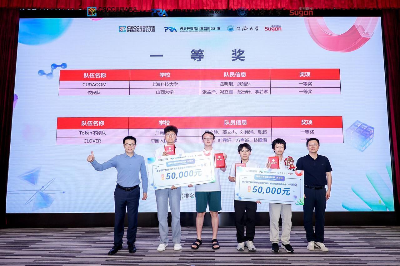 “先导杯”结束，我看到了国产算力人才培养的希望

昨天刚参加完同济大学与中科曙光