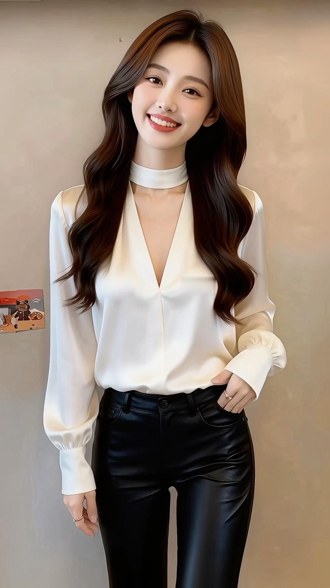 高级感穿搭我的魅力不止一面可仙可萌可御姐 春款 内搭外穿都好看 韩系穿搭