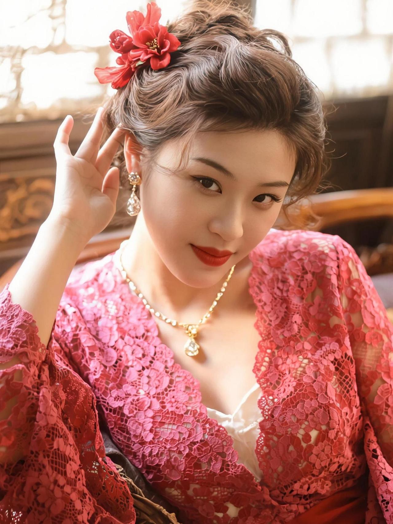 复古风一出，感觉我就是港片里的女明星，下一秒就要去拍电影了。这滤镜，直接把我拉回