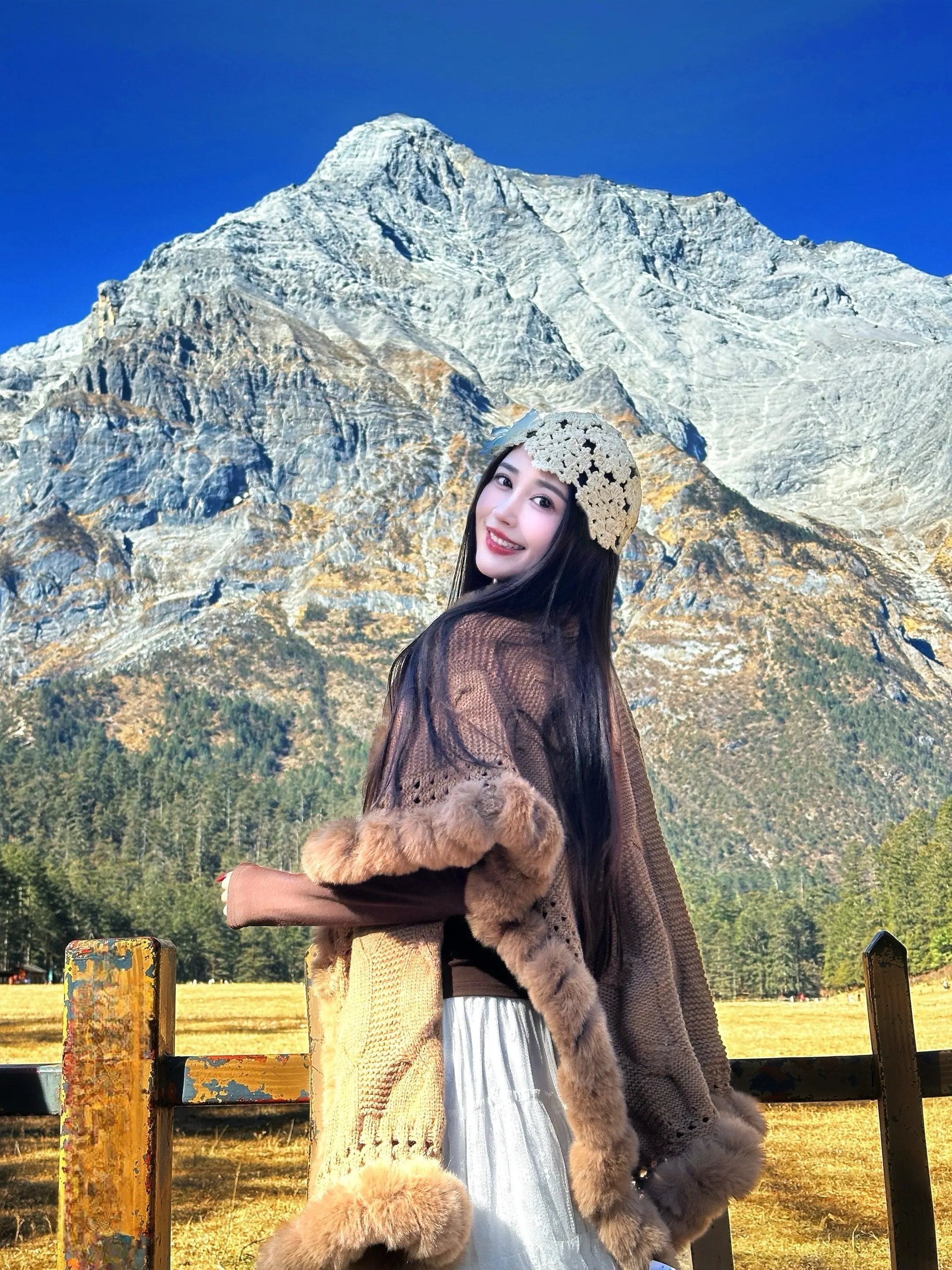 遇见雪山的浪漫