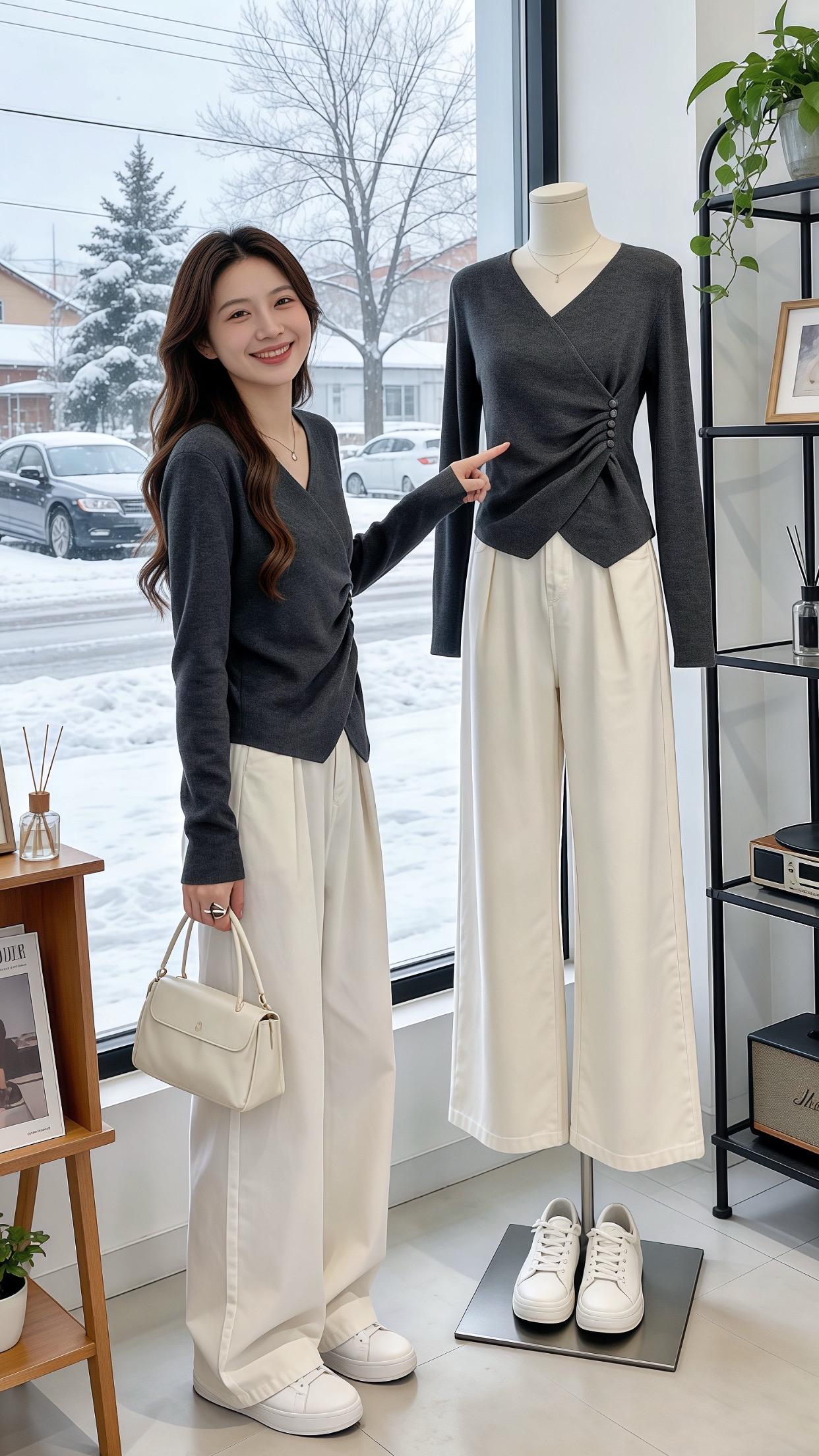 一些提升设计感的穿搭小技巧 秋冬的低调穿搭也能穿出高级感 韩系穿搭 秋...