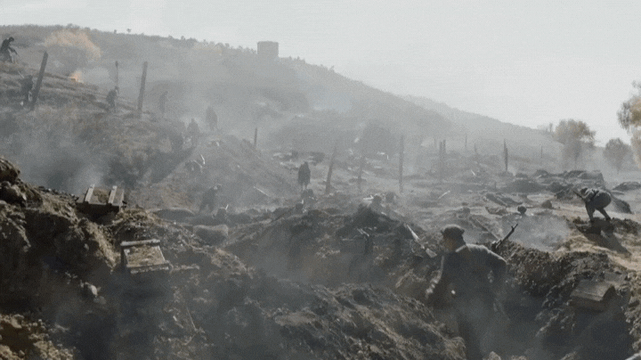 于和伟新剧下线人哭麻了   于和伟在剧中的角色，中枪的那一刻，世界仿佛都静止了。