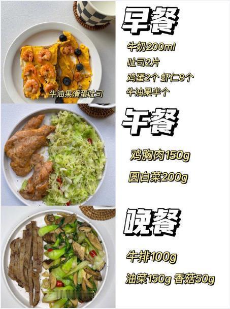 碳水循环食谱｜低碳日三餐搭配合集！我的宝藏食谱