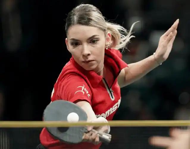 刚刚结束了一场国际乒联澳门单打世界杯女单小组赛，女单世界排名第25名的罗马尼亚名