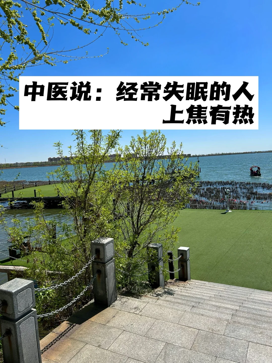 中医说：经常失眠的人，上焦有热.